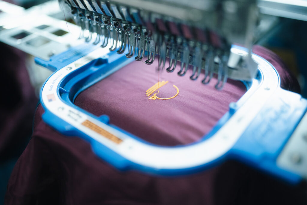 Custom embroidered workwear produced in Naples, FL